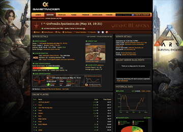 GameTracker.com server tracker and social network, 2011.